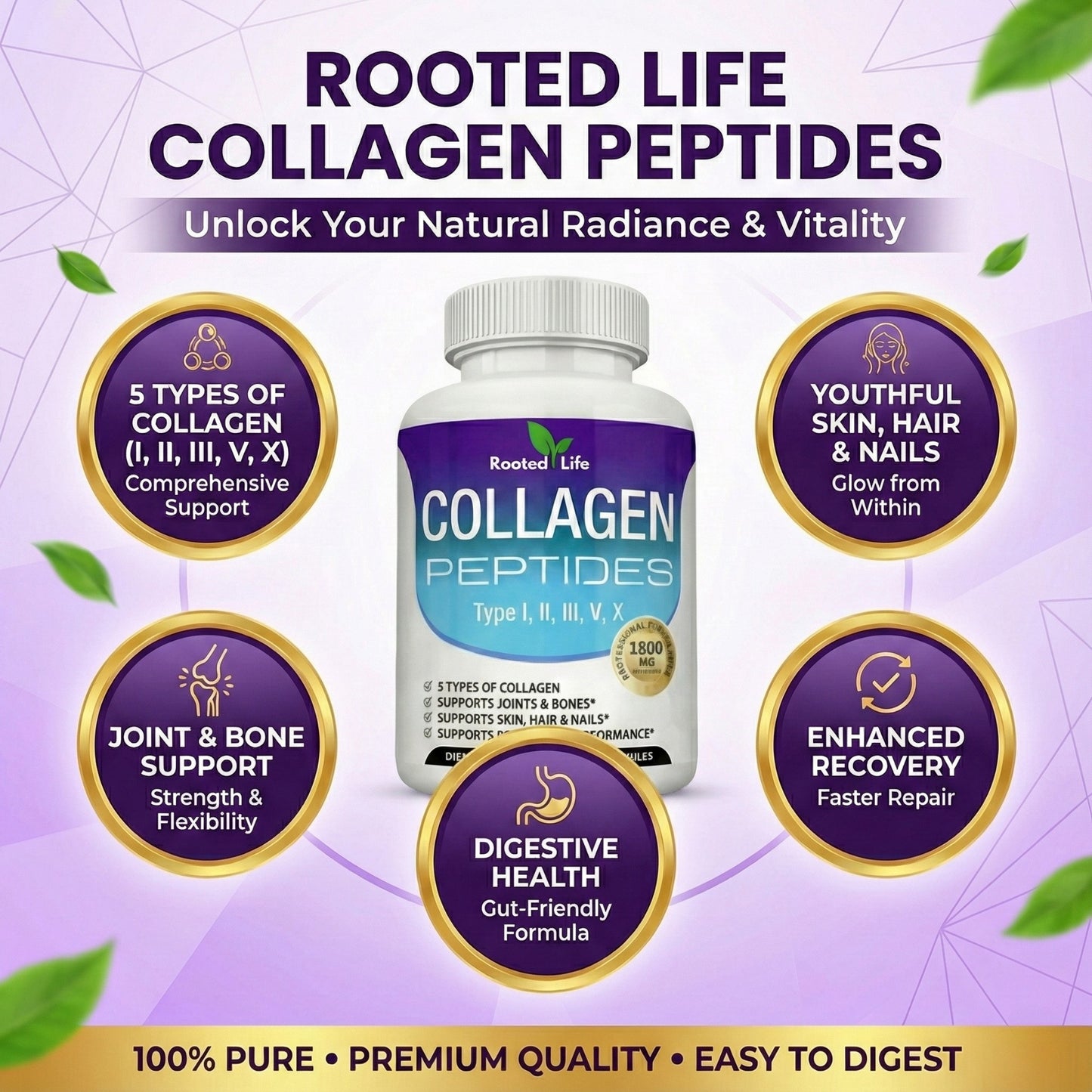 Collagen: Firmer Skin, Stronger Joints & Flexible Movement