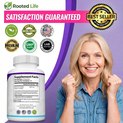 Collagen: Firmer Skin, Stronger Joints & Flexible Movement