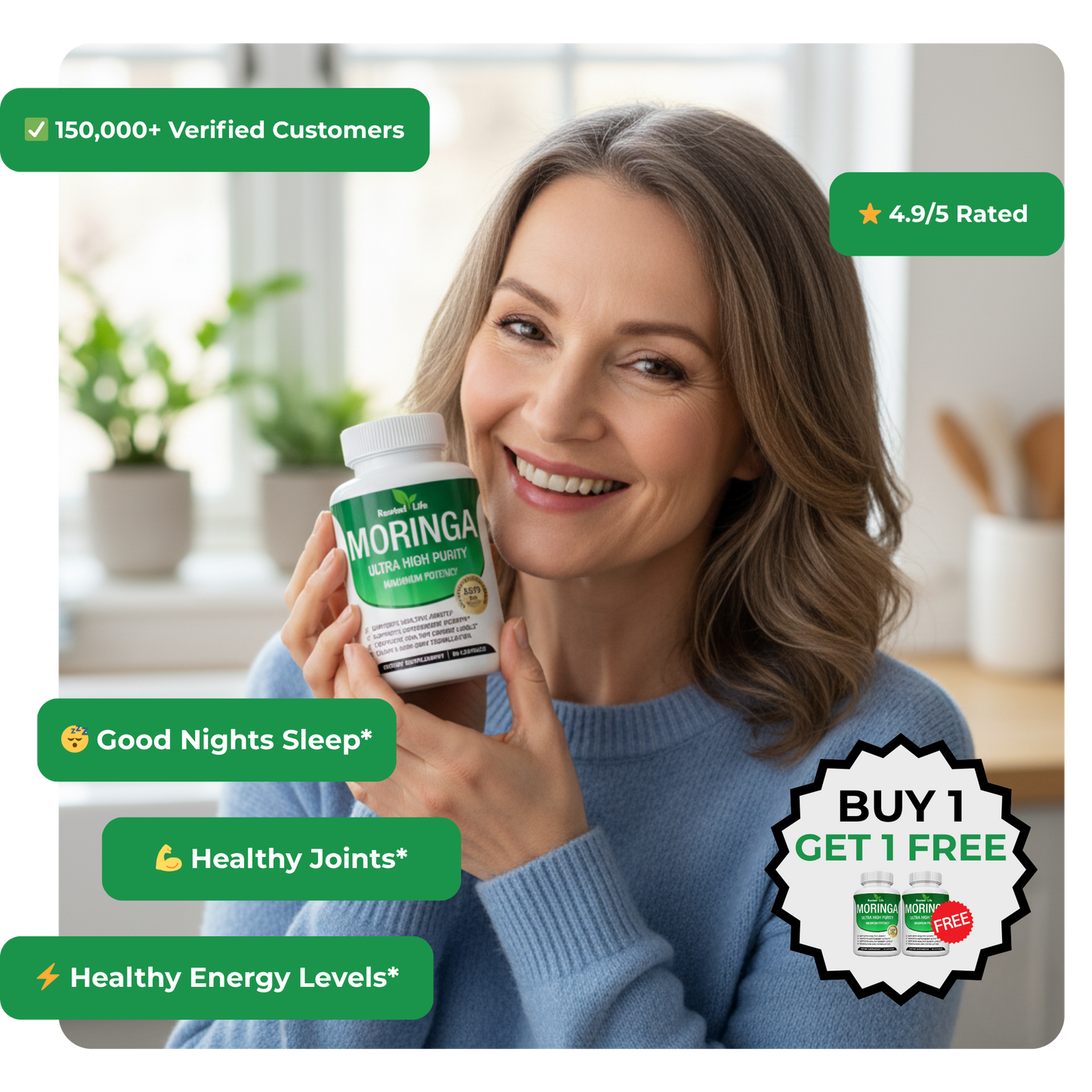 Rooted Life Moringa — The Natural Detox for a Lighter, Cleaner You