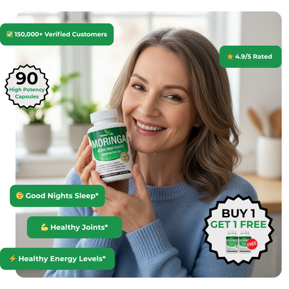Rooted Life Moringa – Naturally Lowers Cortisol To Help Restore Balance Inside and Out