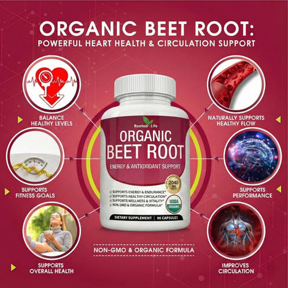 Beetroot: Heart Health & Steady Energy for Women Over 50