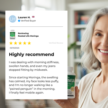 Rooted Life Moringa — Natural Inflammation Relief